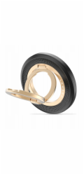4kom.pl TECH-PROTECT MMR700 LAMANO MAGNETIC MAGSAFE TELEFONNÍ PRSTENKA ČERNO-ZLATÁ