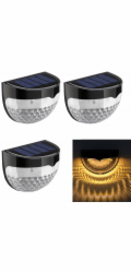 ProGarden Q30D1 SOLÁRNÍ NÁSTĚNNÉ ZAHRADNÍ LED LAMPY 8 KS.