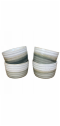 Alpina - Sada keramických forem na pečení 10,2x6 cm (4 kusy)