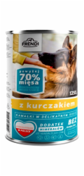 FRENDI with Chicken chunks in delicate sauce - mokré krmivo pro psy - 1250g
