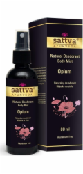 Sattva Přírodní deodorant v tělové mlze Opium 80ml