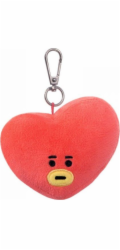 Line Friends Přívěsek na klíče Line Friends BT21 - Plyšový přívěsek na klíče TÁTA