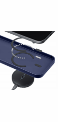3MK Apple iPhone 17 Pro - Kouřový MagCase Modrý
