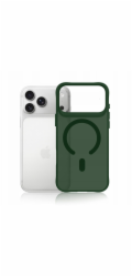 3MK Apple iPhone 17 Pro - Kouřový MagCase zelený