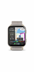 Garmin Venu X1 5,08 cm (2") AMOLED Digitální 448 x 486 px Dotyková obrazovka Zlato, Titanová Wi-Fi GPS