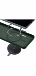 3MK Apple iPhone 16 Pro - Kouřový MagCase zelený
