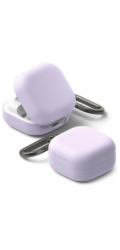 Ringke SILIKONOVÁ SLUCHÁTKA RINGKE PRO SAMSUNG GALAXY BUDS 4 / 4 PRO SVĚTLE FIALOVÁ