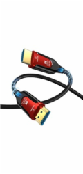 PREMIUMCORD Ultra High Speed HDMI 2.1 optický fiber kabel 8K@60Hz, zlacené 15m