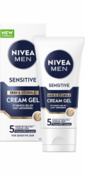 Nivea Osram MEN Sensitive krémový gel na obličej a třídenní vousy 50 ml