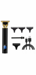 NoName Zastřihovač, zastřihovač vousů a chloupků, regulace výkonu, vyměnitelné hlavice, čepel T-BLADE