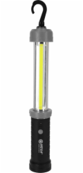 Mega dílenská svítilna, 3W, COB, dobíjecí, USB-C, 600lm, magnet