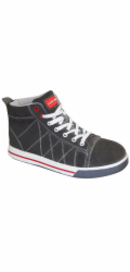Lahti Pro Kotníkové boty Suede SB SRA 40 šedo-červené L3010840
