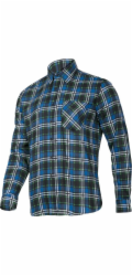 Lahti Pro Flanelová košile modrá, 120G/M2, 3XL (LPKF33XL)