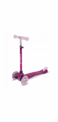 Skids Control Koloběžka UNO GLITTER PINK BALANCE SCOOTER 5906601709210