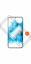 Fixed Pevné celoplošné tvrzené sklo 2,5D s aplikátorem pro Samsung Galaxy S26 Ultra, 2 ks.