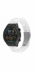 Fixed Pevný pryskyřičný řemínek s rychloupínacím mechanismem 18mm chytré hodinky, nebesky bílá