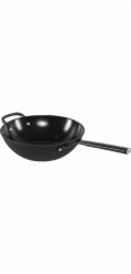ZWILLING Milano Wok mit Glasdeckel 30 cm, schwarz