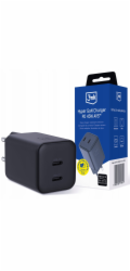 3MK Nabíječka 3mk Hyper Charger PD 45W GaN AVS QC4+ PPS AFC FCP DCP 2C černá