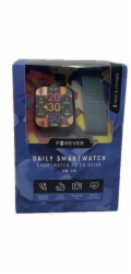 NoName Chytré hodinky Forever smartwatch SW-116 černá/modrá