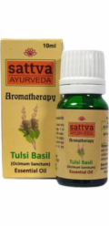 Sattva Esenciální olej Aromatherapy, esenciální olej Tulsi Basil 10ml