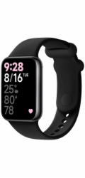 Fixed Silikonový řemínek pro Xiaomi Redmi Watch 5/4 Smart Band 9 Pro/8 Pro černý