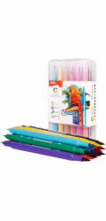 Deli Oboustranné fixy Color Emotio 12 barev