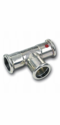 SANHA Redukční T-kus -THERM C-Stahl d28x22x22SANHA