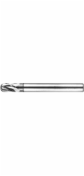 Fanar Fréza Baildon DIN 6527 K FWK4K 4 mm z tvrdokovu, VHM TiAlN, Z4, 54-5 mm