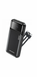 Awei Powerbanka Powerbanka Awei PA-91 10000mAh 22,5W PD 2xUSB-C + kabel černý