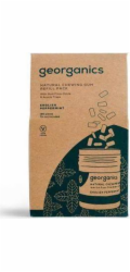 Georganics Přírodní žvýkačka, anglická máta peprná, 180 žvýkaček