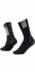 Buff Ponožky BUFF Coolnet Crew 137789999 Černé 45-47