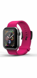 Superdry SuperDry řemínek pro Apple Watch 42/44mm silikonový růžový 41680