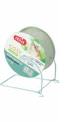 Trixie ZOLUX Kolečko pro křečka, kovové, se základnou, COSY, 17 cm, modro/zelené