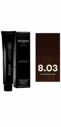 Balmain Professionnel, Couleurs Couture, permanentní barva na vlasy, 8,03 světle přírodní zlatá blond, 60 ml pro ženy