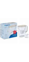 Brita filtrační konvice Brita Style Essential filtrační konvice 2,4 l 3 patrony písek