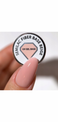 Semilac SEMILAC Fiber Base Báze pod hybridní laky na nehty - béžová 7 ml