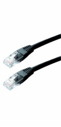 DATACOM Patch kabel UTP CAT6 0,25m černý