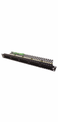 Solarix SX25-ISDN-BK 19" ISDN panel Solarix 25 x RJ45 černý 1U