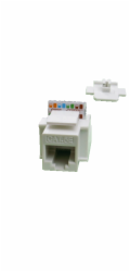 DATACOM Keystone RJ45 UTP CAT5E samořezný bílý