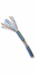 DATACOM UTP lanko CAT6  PVC 100m šedý