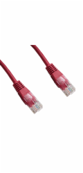 DATACOM Patch kabel UTP CAT5E 3m červený