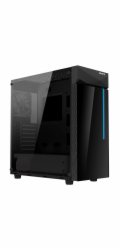GIGABYTE case GB-C200G, RGB Lighting, bez zdroje, transparentní bok, Mid tower