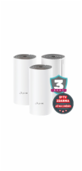 TP-Link Deco E4(3-pack) WiFi5 Mesh (AC1200, 2,4GHz/5GHz, 2x100Mb/sLAN/WAN)