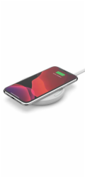 Belkin BOOST CHARGE™ Qi 10W Bezdrátová plochá nabíječka (bez adaptéru), bílá