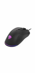 Genesis herní optická myš KRYPTON 200/RGB/6400 DPI/Herní/Optická/6 000 DPI/Drátová USB/Černá
