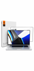 Spigen TEPLENÉ SKLO SPIGEN GLASS FC MACBOOK PRO 14 2021 ČERNÉ