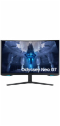 SAMSUNG MT LED LCD Gaming Monitor 32" Odyssey G7 Neo - Quantum Matrix Tech. (mini LED), 4K, Prohnutý 1000R, 3,440x1440