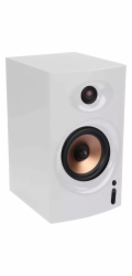 FENDA F&D repro R23BT WHITE/ 2.0/ 40W/ dřevěné/ BT/ Optický/ USB vstup/ dálkové ovládání/ bílé