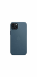 iPhone 15+ FineWoven Case with MS - Pacific Blue