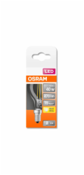 LED žárovka Osram Filamentine, P45, 4W, E14, 2700K, 470lm
